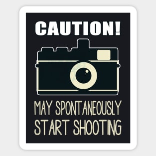 Photographer Camera Funny Saying Sticker